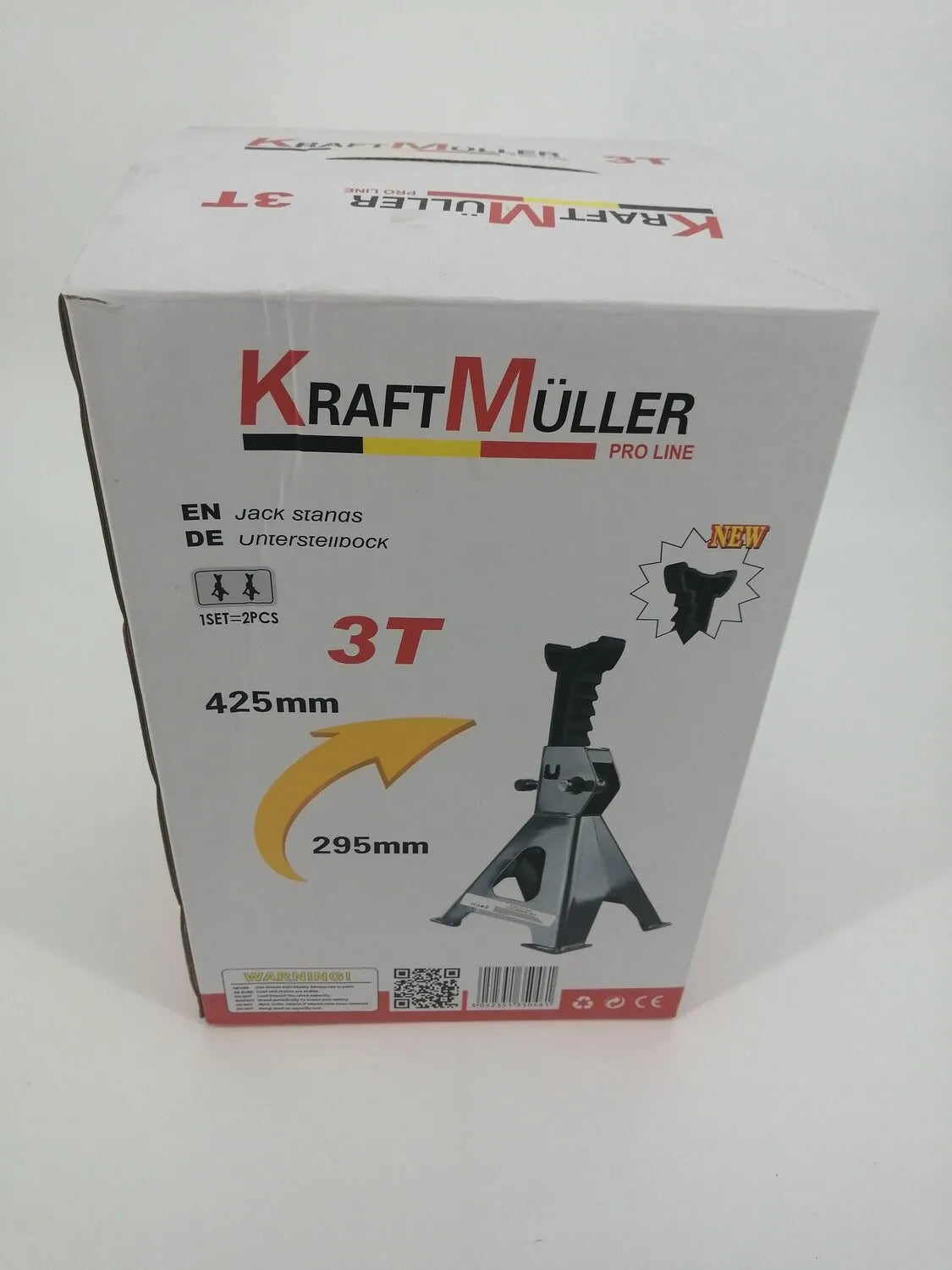 2 chandelles kraftmuller à crémaillère 3T