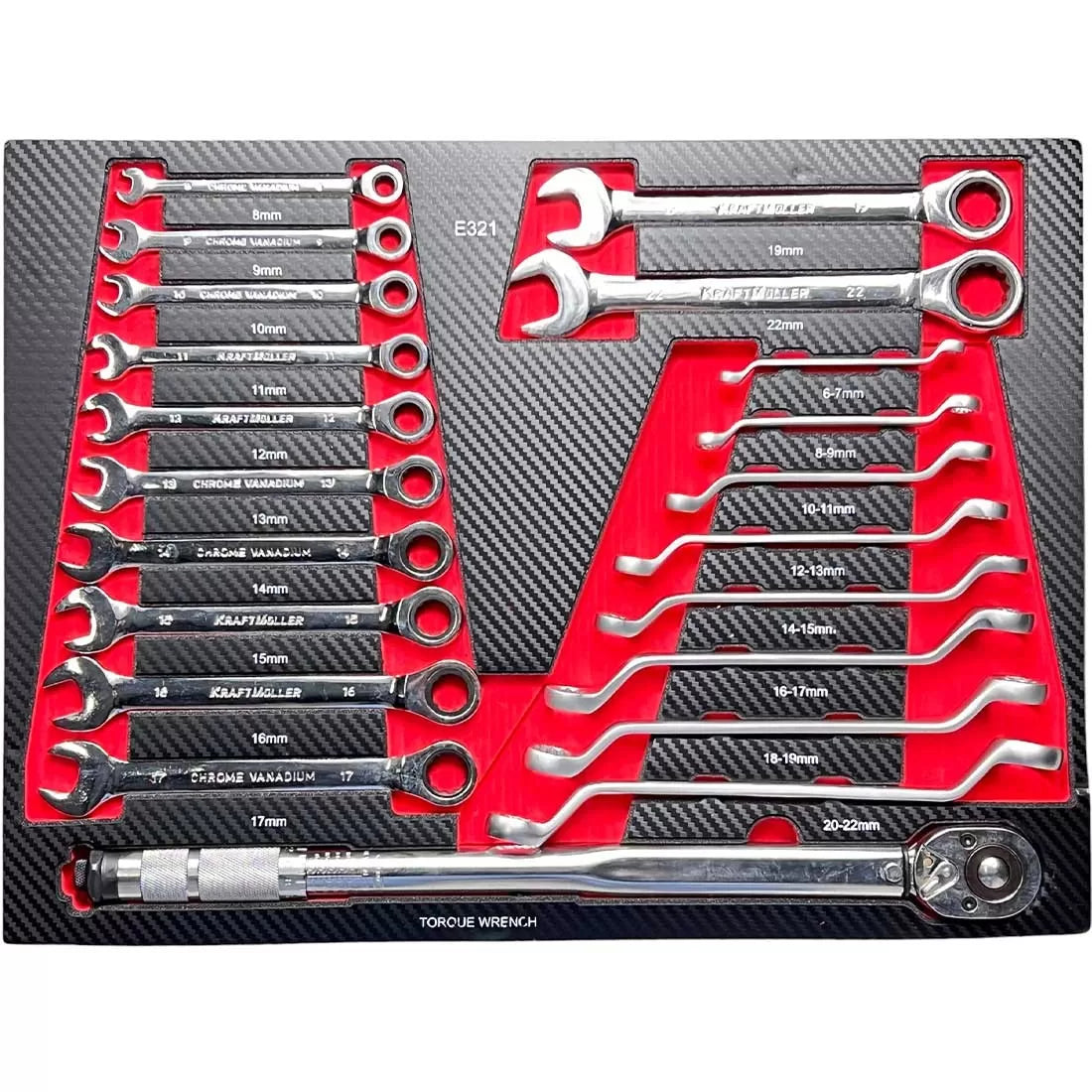 Servante d’atelier KraftMüller 8/7 XXL avec repousse pistons